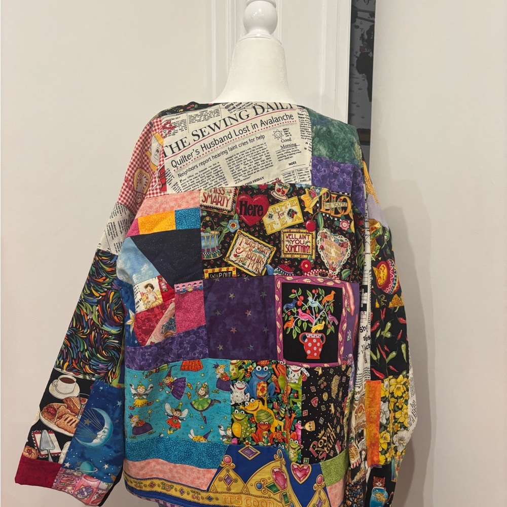 Colorful Handmade Patchwork Jacket